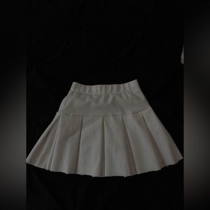 Princess Polly Rescue Me pleated Skirt in White